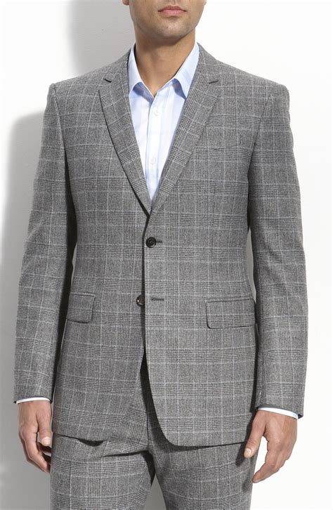 burberry milbury suit grey|burberry clothing for men.